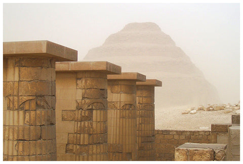 Djoser Mortuary Precinct, Step Mástaba & Entrance Hall